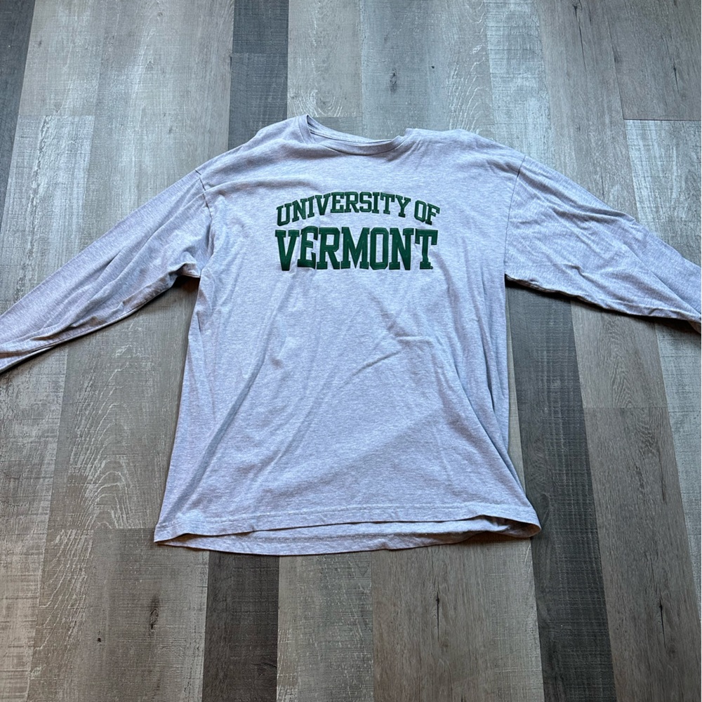 Blue 84 University of Vermont Long Sleeve Shirt - Light Gray
